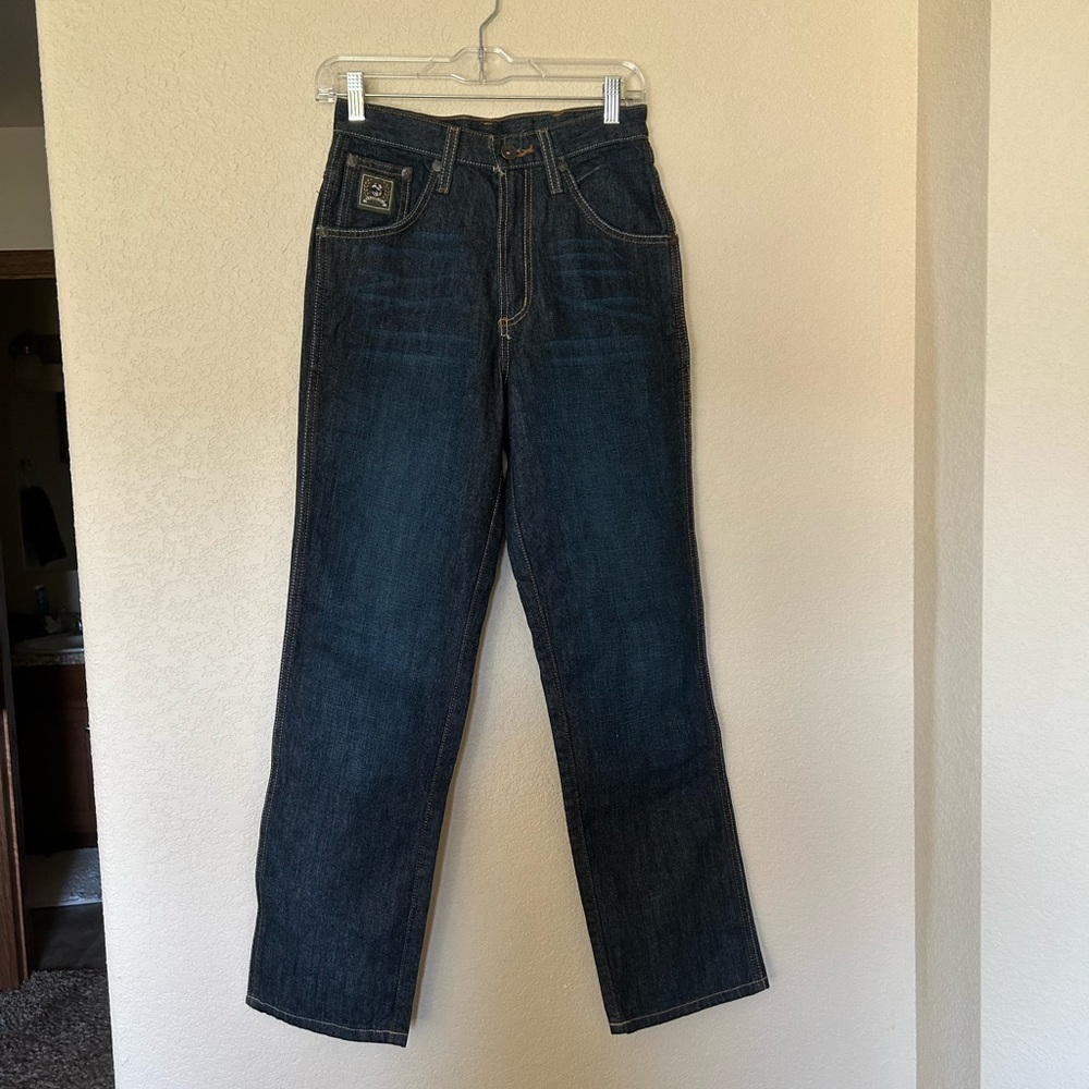 Cinch Men’s Relaxed Fit Green Label Dark Stone Blue Denim Jeans